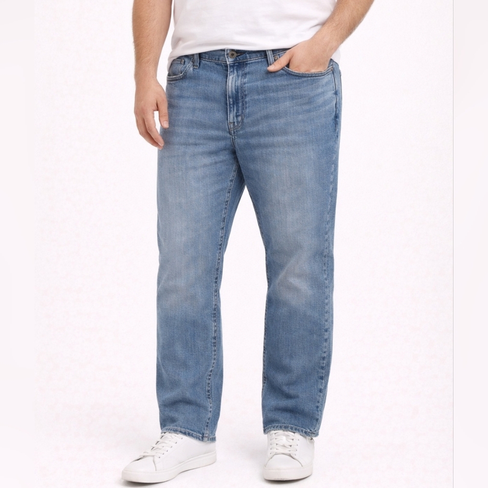 Goodfellow & Co Men’s Blue Athletic Fit Jeans TruTemp 365 Size 40W x 30L